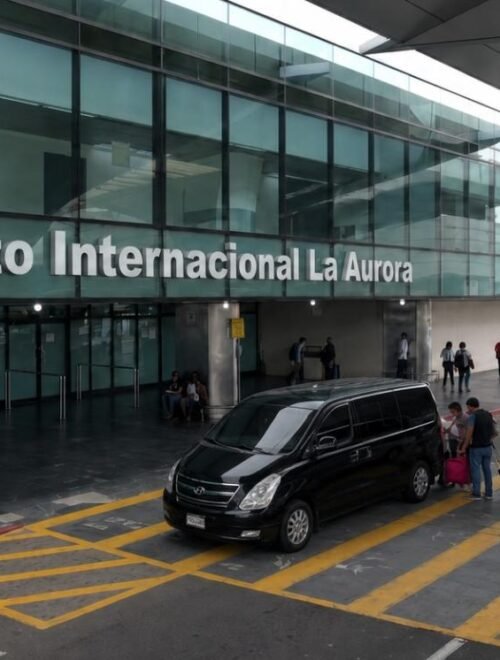 Traslado privado desde el aeropuerto a Antigua Guatemala.